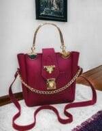Woman Carrying Rexene Shoulder Bag – Ideal for Casual or Office Wear