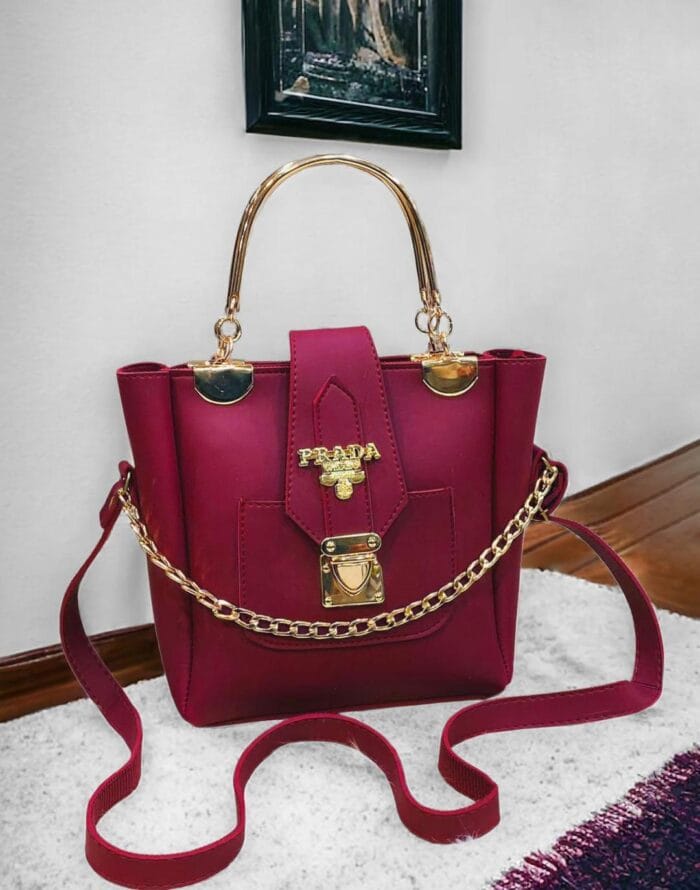Woman Carrying Rexene Shoulder Bag – Ideal for Casual or Office Wear