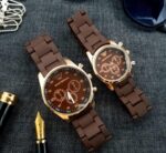 Stainless Steel Couple Watches – Unisex Matching Design
