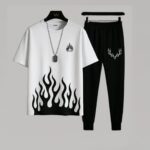 Men's Printed Micro Track Suit – 2 Pcs Comfort Wear for Gym & Lounge - Image 5