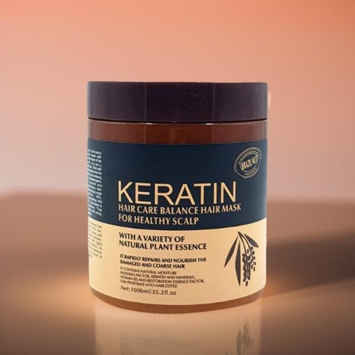 Keratin Hair Mask Treatment – Deep Repair & Shine (500 ml) - Image 1