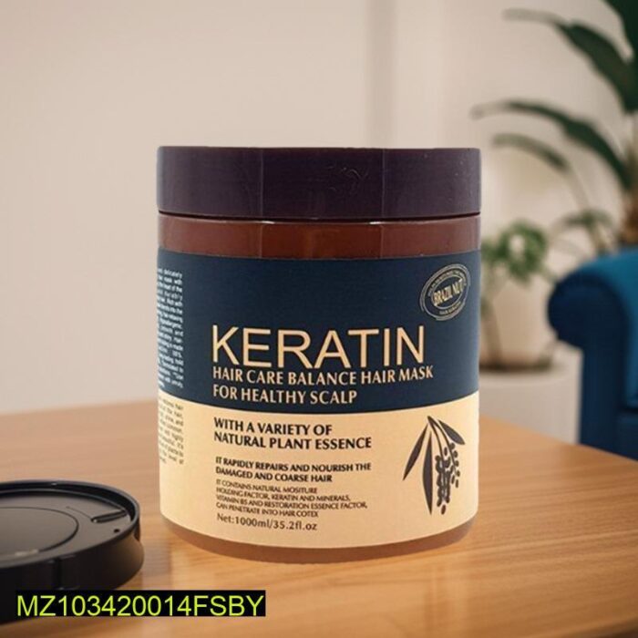 Keratin Hair Mask Treatment – Deep Repair & Shine (500 ml) - Image 3