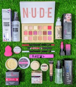 14 in 1 Makeup Deal – Full Cosmetic Kit with Foundation, Eyeshadow, Lipsticks, and More
