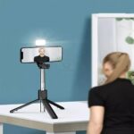 Selfie Stick with LED Light – Foldable Tripod Stand with Bluetooth Remote - Image 5