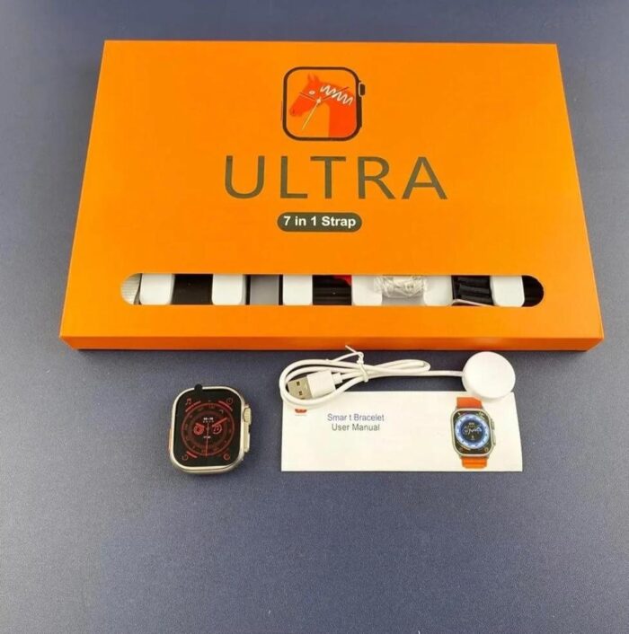 7 in 1 Ultra 2 Smart Watch – GPS, NFC & 6 Bands - Image 3