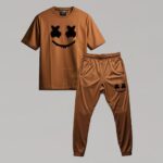 2 Pcs Men's Micro Printed Track Suit – Stylish, Comfortable & Perfect for Casual Wear - Image 3