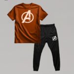 2 Pcs Men's Micro Printed Track Suit – Stylish, Breathable & Multi-Color Options - Image 4