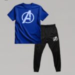 2 Pcs Men's Micro Printed Track Suit – Stylish, Breathable & Multi-Color Options - Image 2