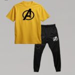 2 Pcs Men's Micro Printed Track Suit – Stylish, Breathable & Multi-Color Options - Image 3