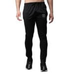 2 Pcs Polyester Micro Track Suit – Unisex Plain Sportswear (Black / Grey) - Image 8