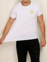 Cotton Jersey Printed Crew Neck T-Shirt – Pack of 3 (White / Blue / Black) - Image 3