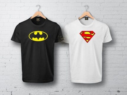 Cotton Jersey Printed T-Shirt – Pack of 2 – Crew Neck – Printed Design