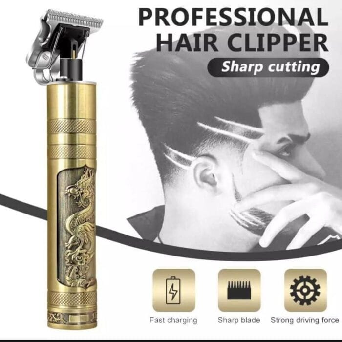 Professional Rechargeable Hair Clipper – Electric Hair Trimmer for Men