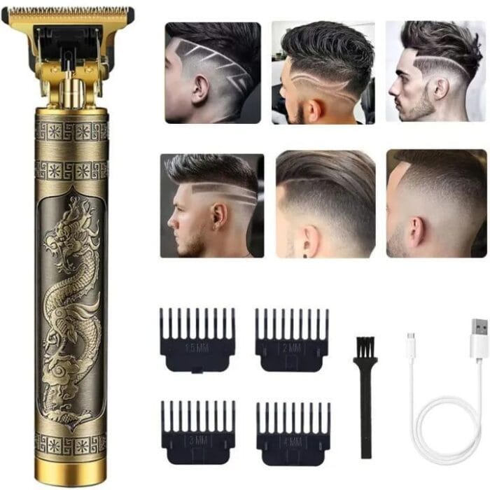 Professional Rechargeable Hair Clipper – Electric Hair Trimmer for Men - Image 2