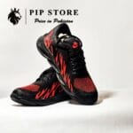 Men's Rubber Comfortable Joggers – Red Fire White Fire Daily Wear - Image 4