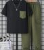 Men's Dri Fit Track Suit – 1 Pc Plain Green Sports & Casual Set