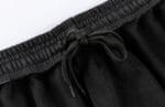 Men's Cotton Jersey Track Suit - 2 Pcs in Classic Black - Image 2