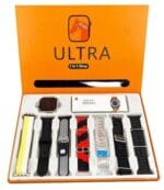 7 in 1 Ultra Smart Watch – 2.0″ LCD | 7 Premium Straps | Bluetooth Calling | Wireless Charging | GPS - Image 3