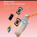 7 in 1 Ultra Smart Watch – 2.0″ LCD | 7 Premium Straps | Bluetooth Calling | Wireless Charging | GPS - Image 5