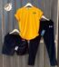 3 Pcs Men's Cotton Jersey Track Suit – Printed Casual Wear