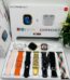 I20 Ultra Max Suit Smart Watch – 2.3 Inch Display, 7 Straps, AirPods2, Bluetooth Calling, Fitness Tracking