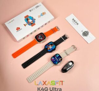 K4G Ultra Smart Watch – SIM Support, Camera, Bluetooth Calling, Fitness & Bold Design