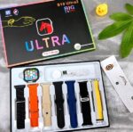 S10 Ultra 2 Smart Watch – 7 Straps, Titanium Body, Magnetic Charger, Water Resistant