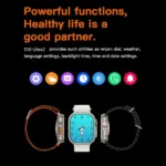 S10 Ultra 2 Smart Watch for Kids & Adults – 7 Straps | Titanium Body | Water Resistant - Image 4