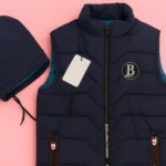 1 Pc Men’s Parachute Printed Sleeveless Jacket – Lightweight, Stylish & Comfortable Winter Wear - Image 5